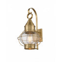 Ellington Sconce shown in the Antique Brass finish with a Clear shade - 9621-AB-CL