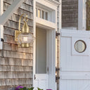 Ellington Sconce shown in the Antique Brass finish with a Optic shade - 9621-AB-OPT 2