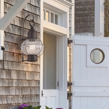 Ellington Sconce shown in the Bronze finish with a Optic shade - 9611-BZ-OPT 2