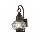 Ellington Sconce shown in the Bronze finish with a Optic shade - 9621-BZ-OPT