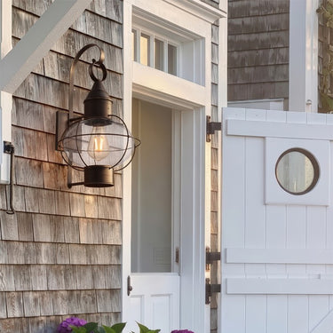Ellington Sconce shown in the Dark Brass finish with a Clear shade - 9611-DB-CL 2