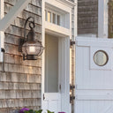 Ellington Sconce shown in the Dark Brass finish with a Optic shade - 9621-DB-OPT 2
