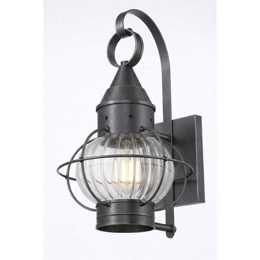 Ellington Sconce shown in the Gunmetal finish with a Optic shade - 9631-GM-OPT
