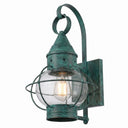 Ellington Sconce shown in the Verde Green finish with a Clear shade - 9631-VG-CL