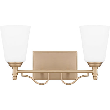 Esther 2 Light Bath Light in Bronze Gold 3