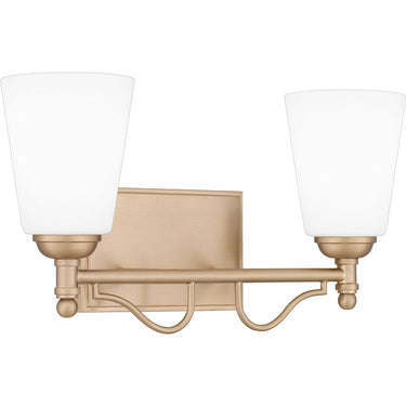 Esther 2 Light Bath Light in Bronze Gold 1