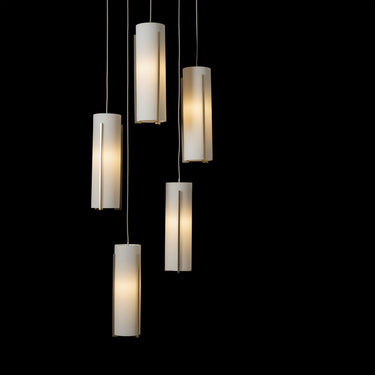 Exos Glass 5-Light Pendant 30