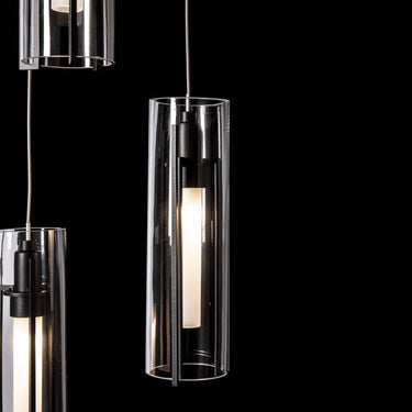 Exos Glass 5-Light Pendant 33