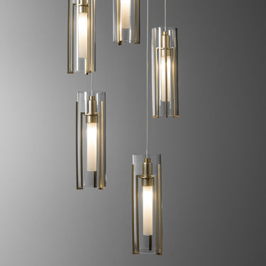 Exos Glass 5-Light Pendant 37