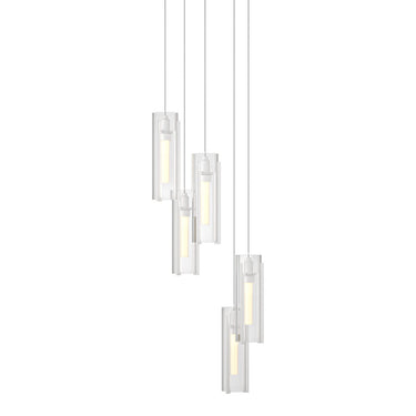 Exos Glass 5-Light Pendant 7