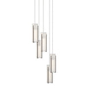 Exos Glass 5-Light Pendant 8