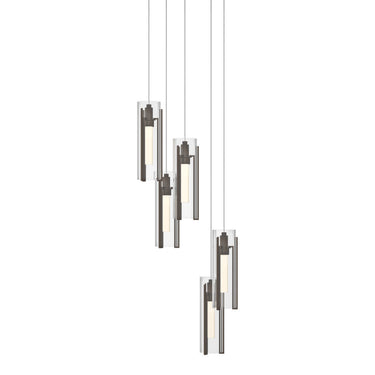 Exos Glass 5-Light Pendant 9