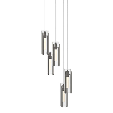 Exos Glass 5-Light Pendant 11