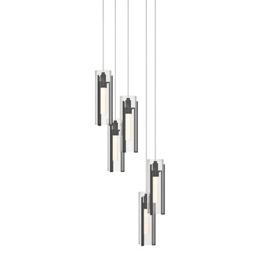 Exos Glass 5-Light Pendant 13