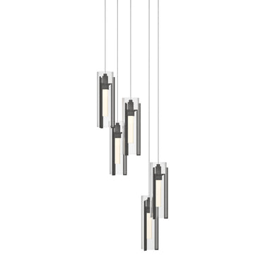 Exos Glass 5-Light Pendant 17
