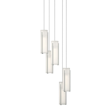 Exos Glass 5-Light Pendant 18