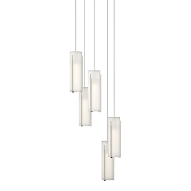 Exos Glass 5-Light Pendant 22