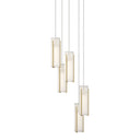 Exos Glass 5-Light Pendant 24