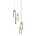 Exos Glass 5-Light Pendant 25