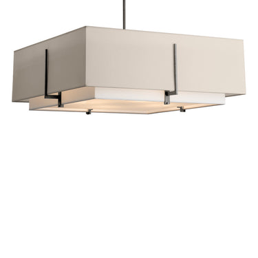 Exos Square Large Double Shade Pendant 10