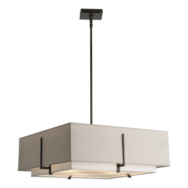Exos Square Large Double Shade Pendant 2