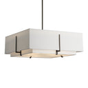 Exos Square Large Double Shade Pendant 