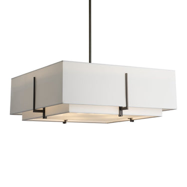 Exos Square Large Double Shade Pendant 
