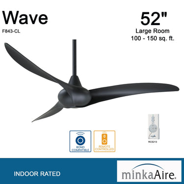 F843 Wave 52" Ceiling Fan by Minka Aire 3