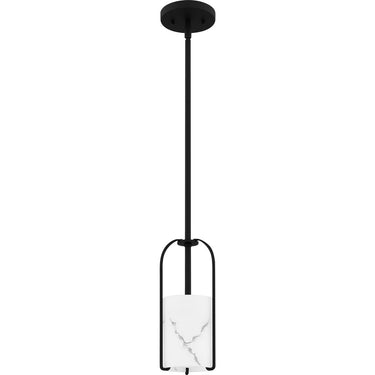 Fairbanks 1 Light Mini Pendant in Matte Black 4