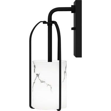 Fairbanks 1 Light Wall Sconce in Matte Black 7