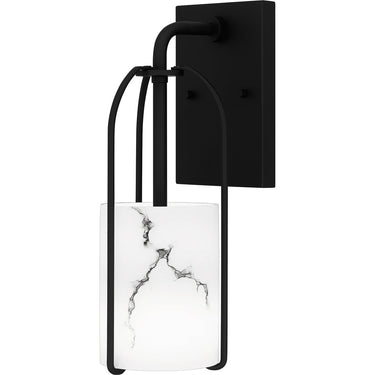 Fairbanks 1 Light Wall Sconce in Matte Black 1