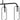 Fairbanks 4 Light Island Light in Matte Black 3