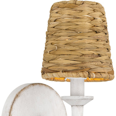 Flannery 1 Light Wall Sconce in Antique White 2