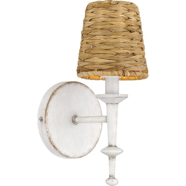 Flannery 1 Light Wall Sconce in Antique White 1