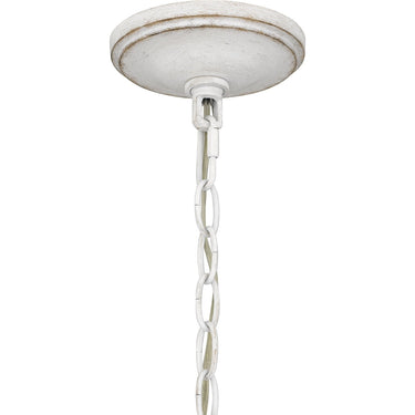 Flannery 5 Light Chandelier in Antique White 3