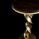 Folio Wood Top Accent Table 8
