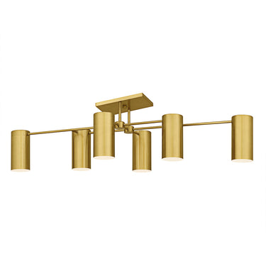 Foreland 6 Light Semi-Flush Mount 1