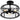 Fortress 3 Light Semi-Flush Mount 12