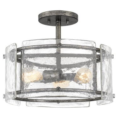 Fortress 3 Light Semi-Flush Mount 2