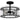 Fortress 3 Light Semi-Flush Mount 8