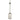 Framburg 2046 PS Princessa 1-Light Pendant in Polished Silver - Crescent Harbor
