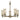 Framburg 2505 Sheraton 5-Light Dining Chandelier - Crescent Harbor