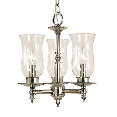 Framburg 2508 Sheraton 3-Light Mini Chandelier - Crescent Harbor