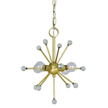 Framburg 3084 Supernova 4-Light Mini Chandelier - Crescent Harbor