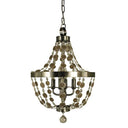 Framburg 4484 Naomi 4-Light Mini Chandelier - Crescent Harbor