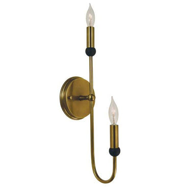 Framburg 4792 Nicole 2-Light Sconce - Crescent Harbor