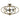 Framburg 4947 Orbit 6-Light Semi Flush Mount - Crescent Harbor