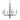 Framburg 4966 PN Glamour 6-Light Chandelier in Polished Nickel - Crescent Harbor