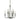 Framburg 4986 PN Boulevard 8-Light Chandelier in Polished Nickel - Crescent Harbor