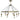 Framburg 5020 AB Celestial 8-Light Dining Chandelier in Antique Brass - Crescent Harbor